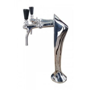 Occasion - Chrome tapzuil 2 kraans